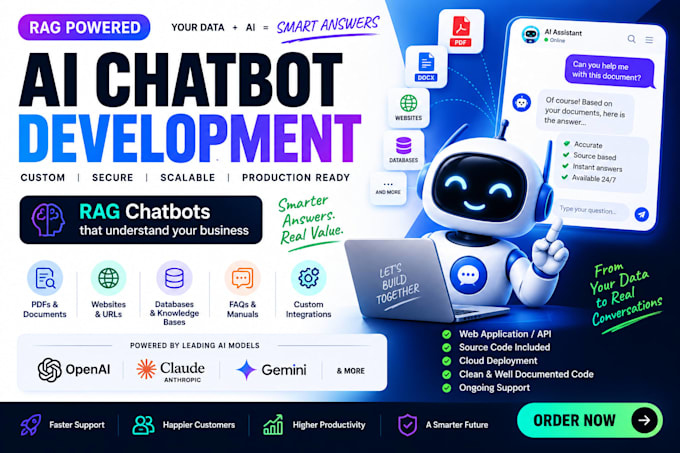 build a custom rag ai chatbot using python and fastapi