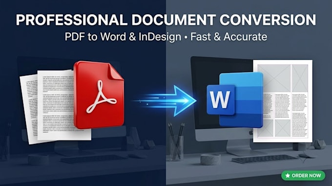 convert PDF to word, excel, CSV, or any file format accurately