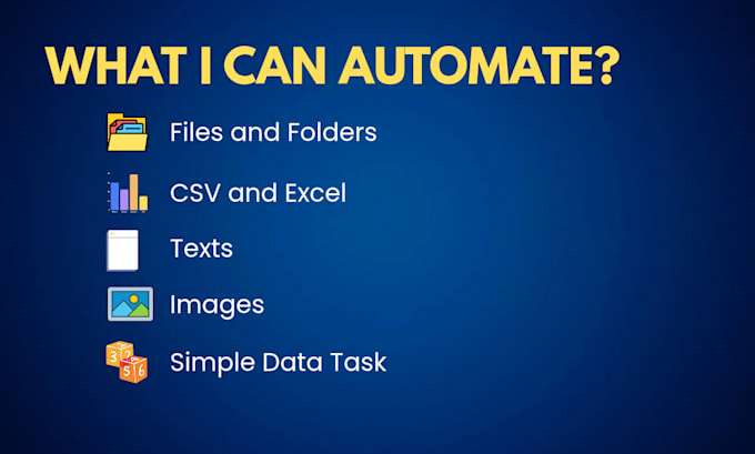 create a simple python script to automate your repetitive task
