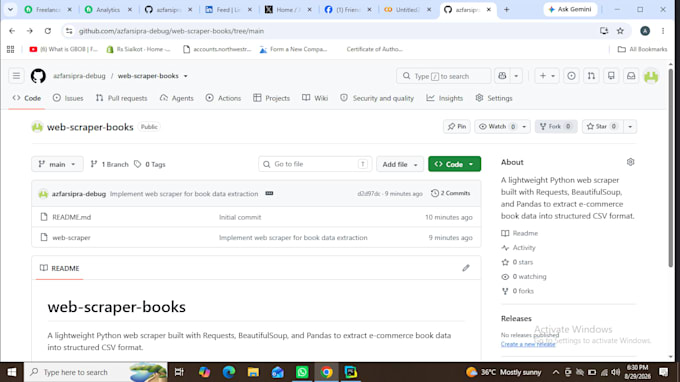 write python scripts for web scraping and data extraction