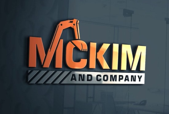 create construction real estate and excavation logo design