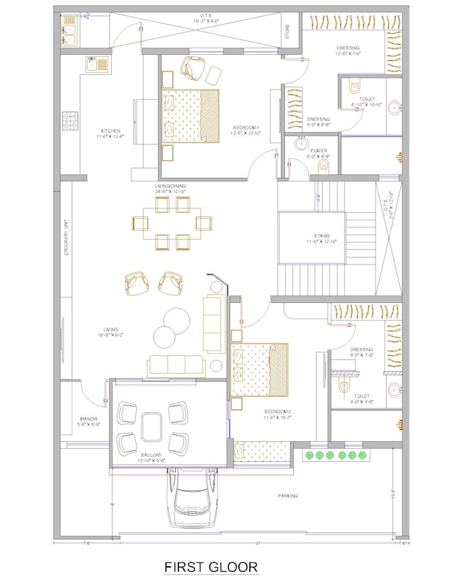 make quick 2d floor plan
