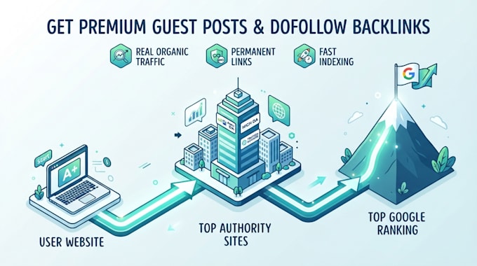 do high da guestpost withdofollow backlinks for top google
