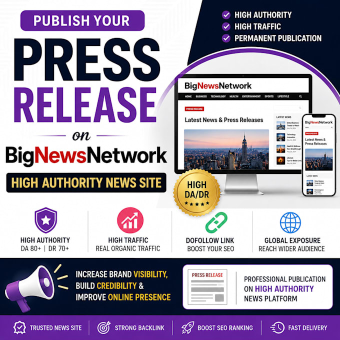 publish your news on high authority website bignewsnetwork