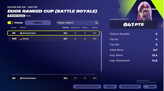 do fortnite ranked service elite mechanics