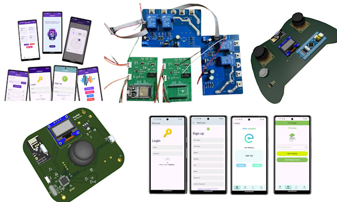 build complete iot hardware and flutter apps with ble,mqtt