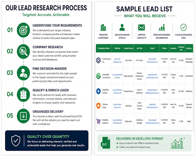 do b2b lead generation and qualified prospect research