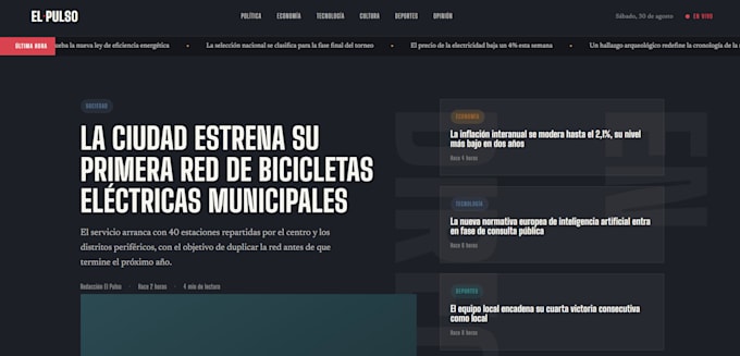 design a modern responsive website template