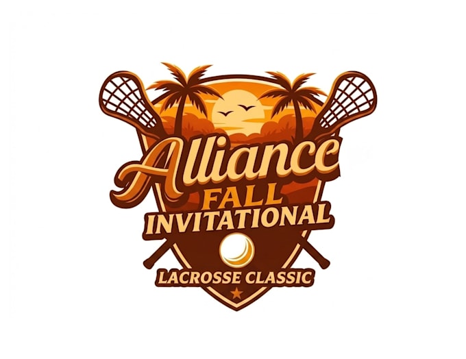 create wonderful and excellent lacrosse logo design