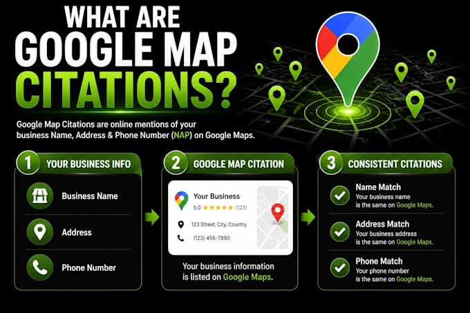 build google maps citations for local SEO