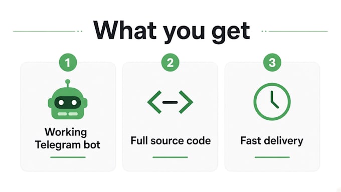 create a telegram bot for your business or shop