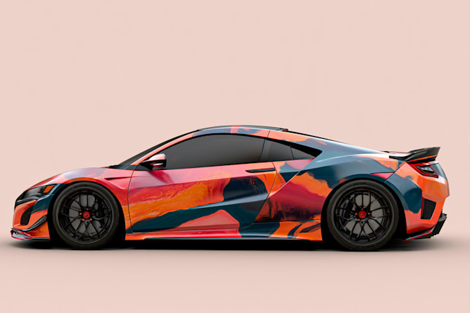 do vehicle wrap design car wrap design