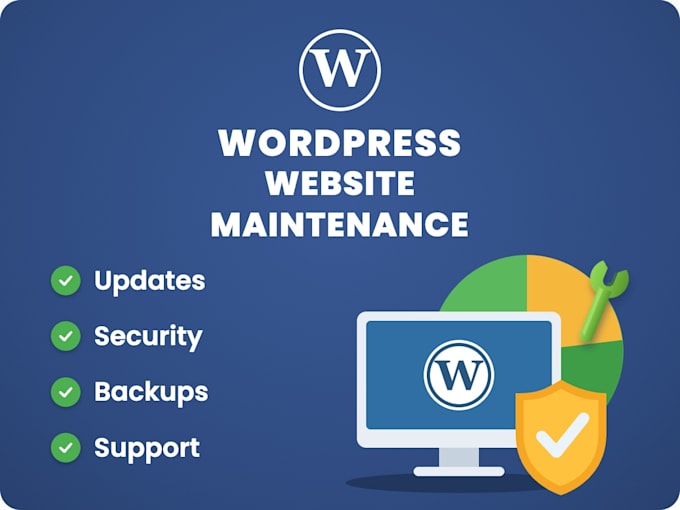 do monthly wordpress maintenance and security updates