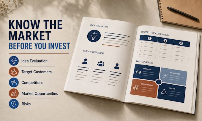 validate and improve your business idea with market research