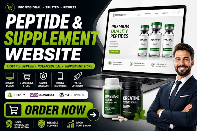 peptide website research peptide, peptide nutraceutical store supplement website