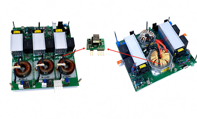 ev charger pcb dc dc converter power electronics hardware for electric vehicles