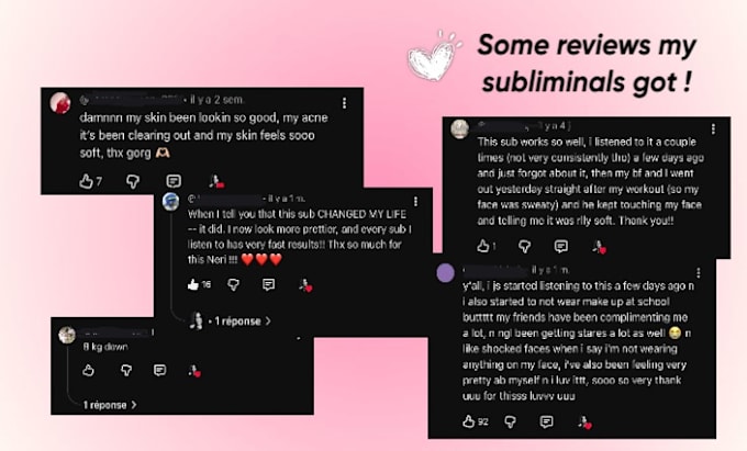 create a custom subliminal for you