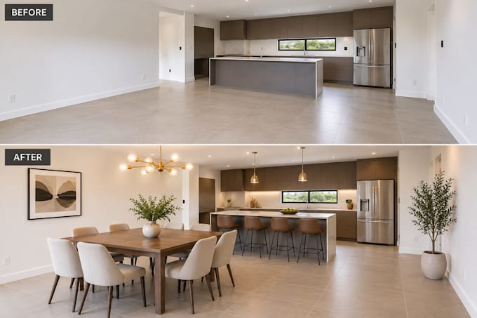 do luxury virtual staging and ai interior design