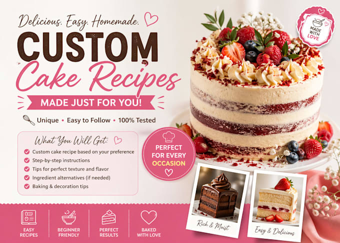 write bread and cake recipe