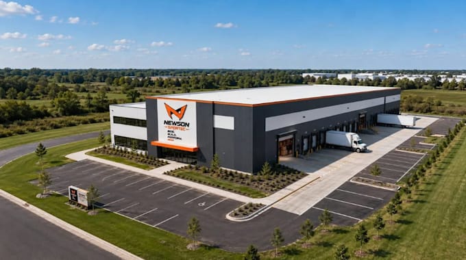 construct warehouse plan, distribution center, logistics facility, sports ground