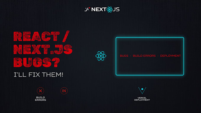 fix react and nextjs bugs build errors and vercel deployment issues