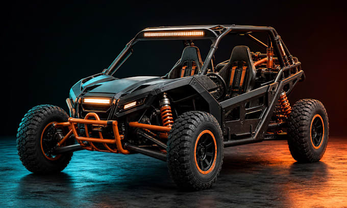 create photorealistic 3d vehicle modeling, fivem gta v, cgi game ready