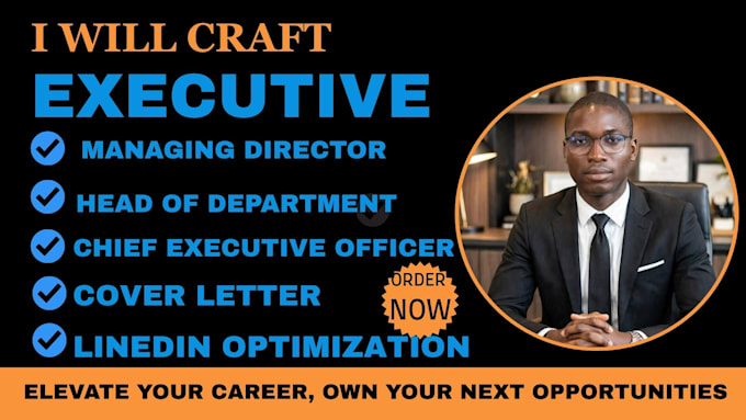 write an ats executive resume for senior professionals