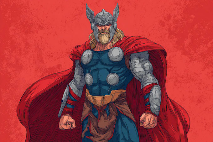 comic book illustration with comic book illustrator