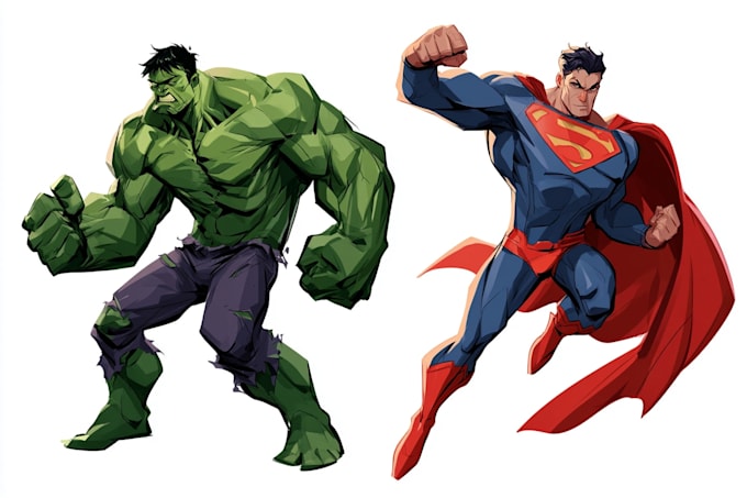 create comic book art