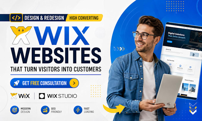 wix website design redesign wix website wix expert