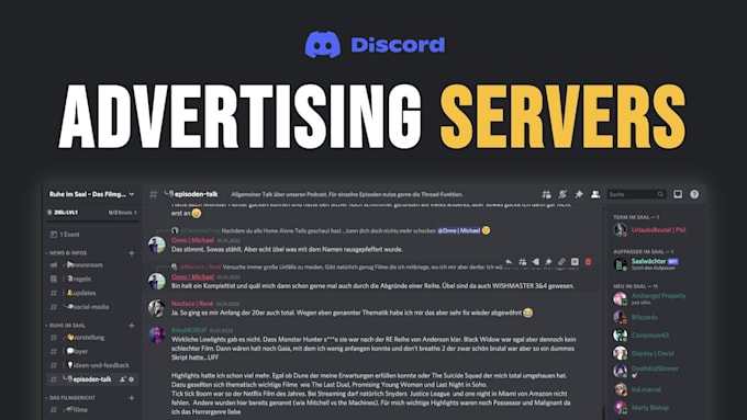 fivem sever promotion, rust, dayz, minecraft server promotion, discord growth