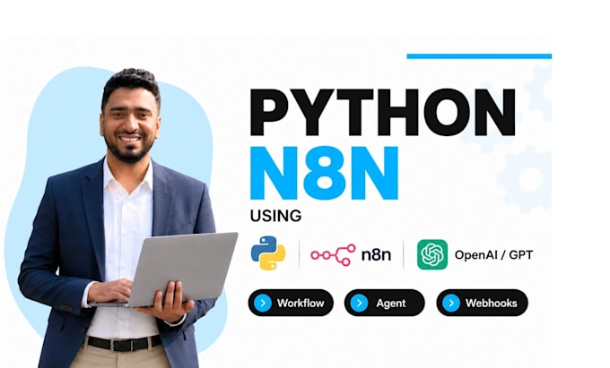 build ai agents and ai automation with python and n8n