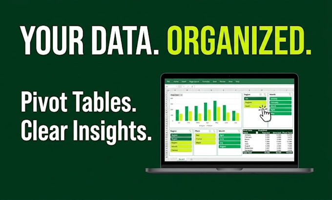 build excel dashboards and pivot table reports