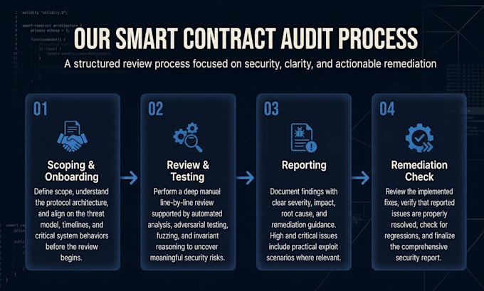 audit your solidity smart contract for security