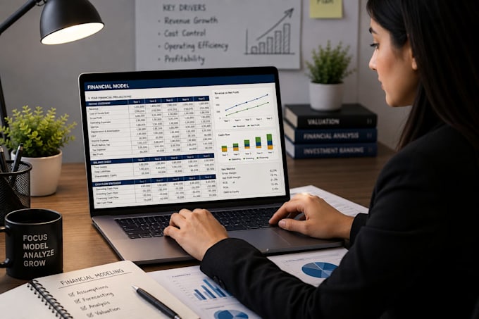 develop financial models, projections, forecasts, and analysis