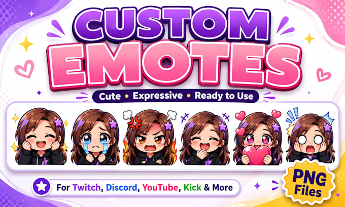 create custom twitch emotes, badges and sub badges
