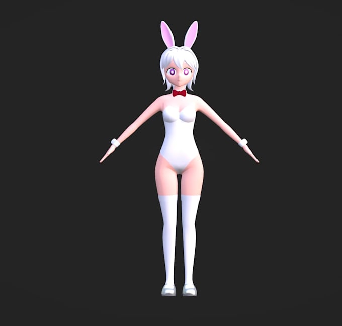 model stylized 3d character in blender
