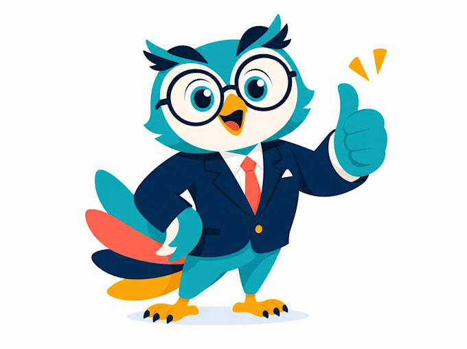 design a professional and fun brand mascot