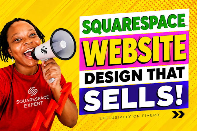 build stunning squarespace website design, redesign squarespace, website dev