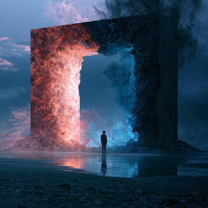 design album cover or single cover art