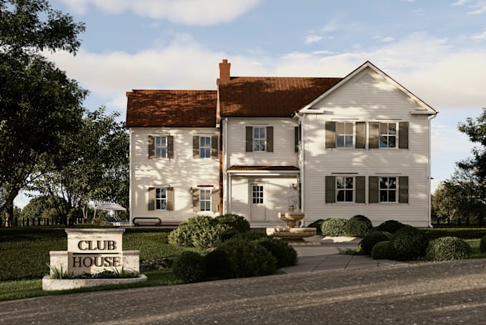 create photorealistic 3d architectural rendering in lumion and d5