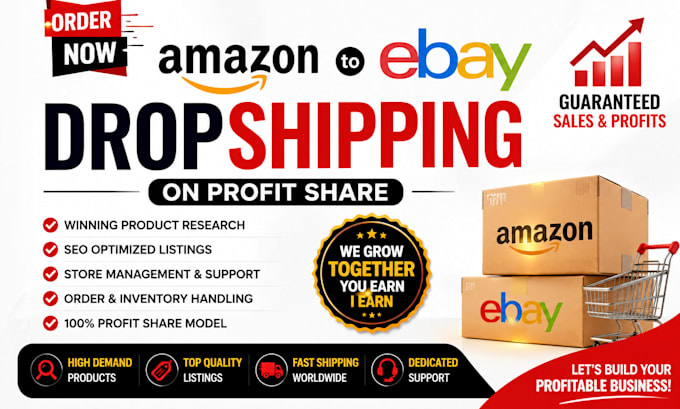 do eabay dropshipping on profit share