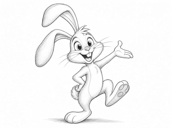 sketch your cartoon character