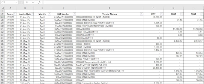 convert PDF and image, clean, format, merge, split in excel
