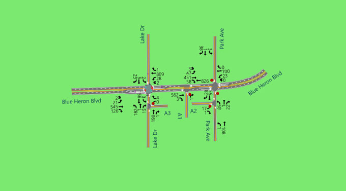 transportation engineering projects , impact studies, report