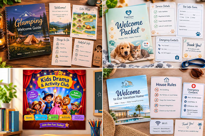 make beautiful flyers for you