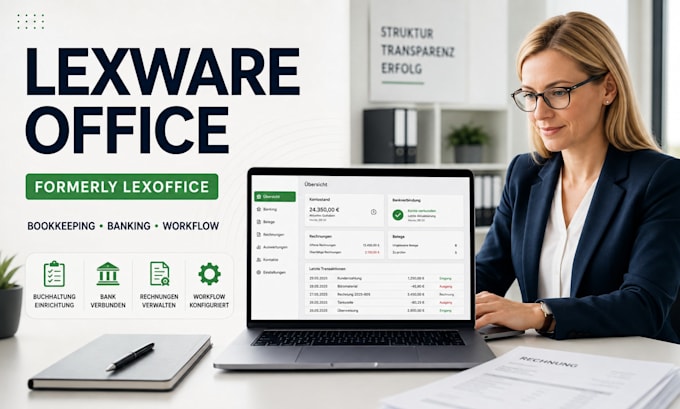 setup lexware office formerly lexoffice for german bookkeeping