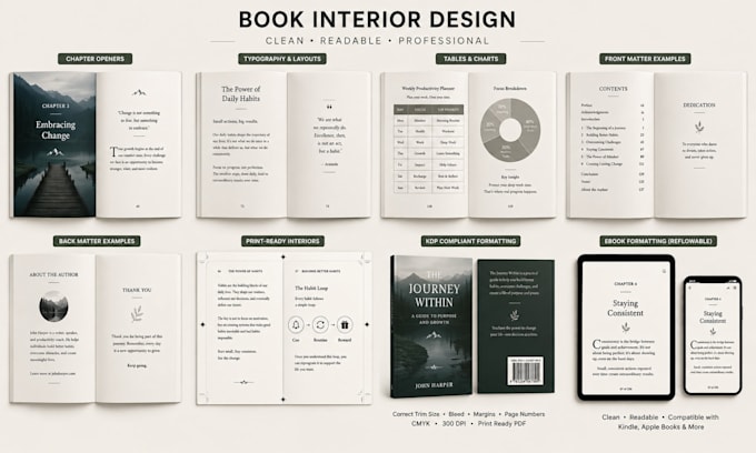 turn your manuscript into a professional print and ebook