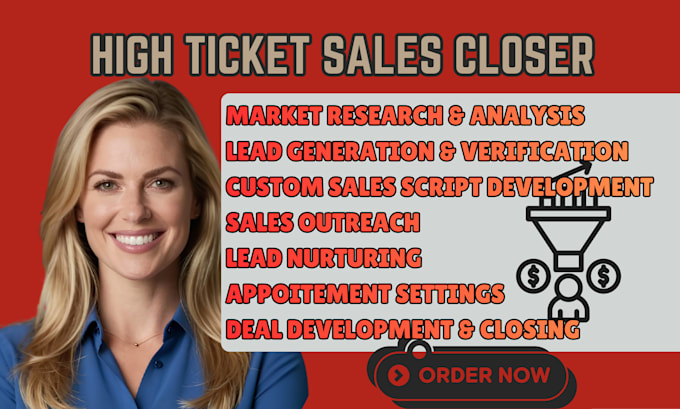 linkedin lead generation sales closer sales expert sdr sales representatives