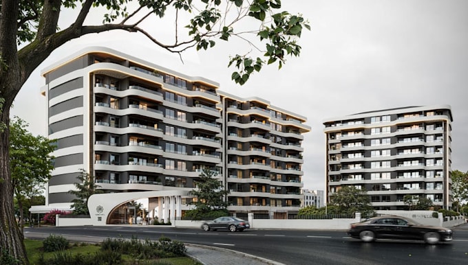 develop sculptural building, revit bim model from dwg file, parametric exterior
